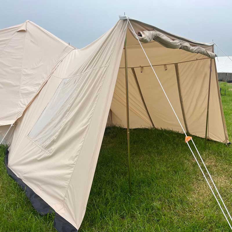 GlanopyPLUS: Van Sun Canopy and Universal Porch for glawnings and bell tents with roll down door