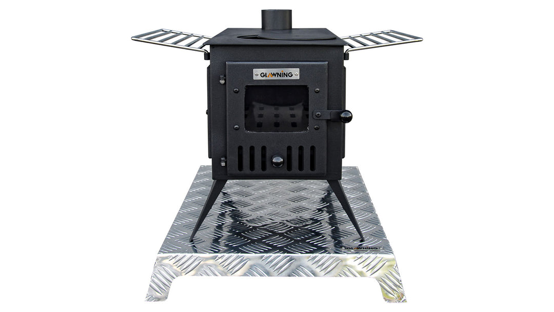 Vista Stove: Portable Woodburner with Carry Bag, Racks, Flue Pieces, Spark Arrestor